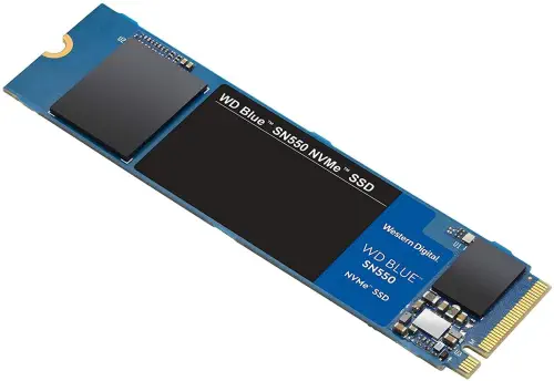 WD Blue SN550 WDS100T2B0C 1TB 2400/1950MB/s PCIe NVMe M2 SSD Disk
