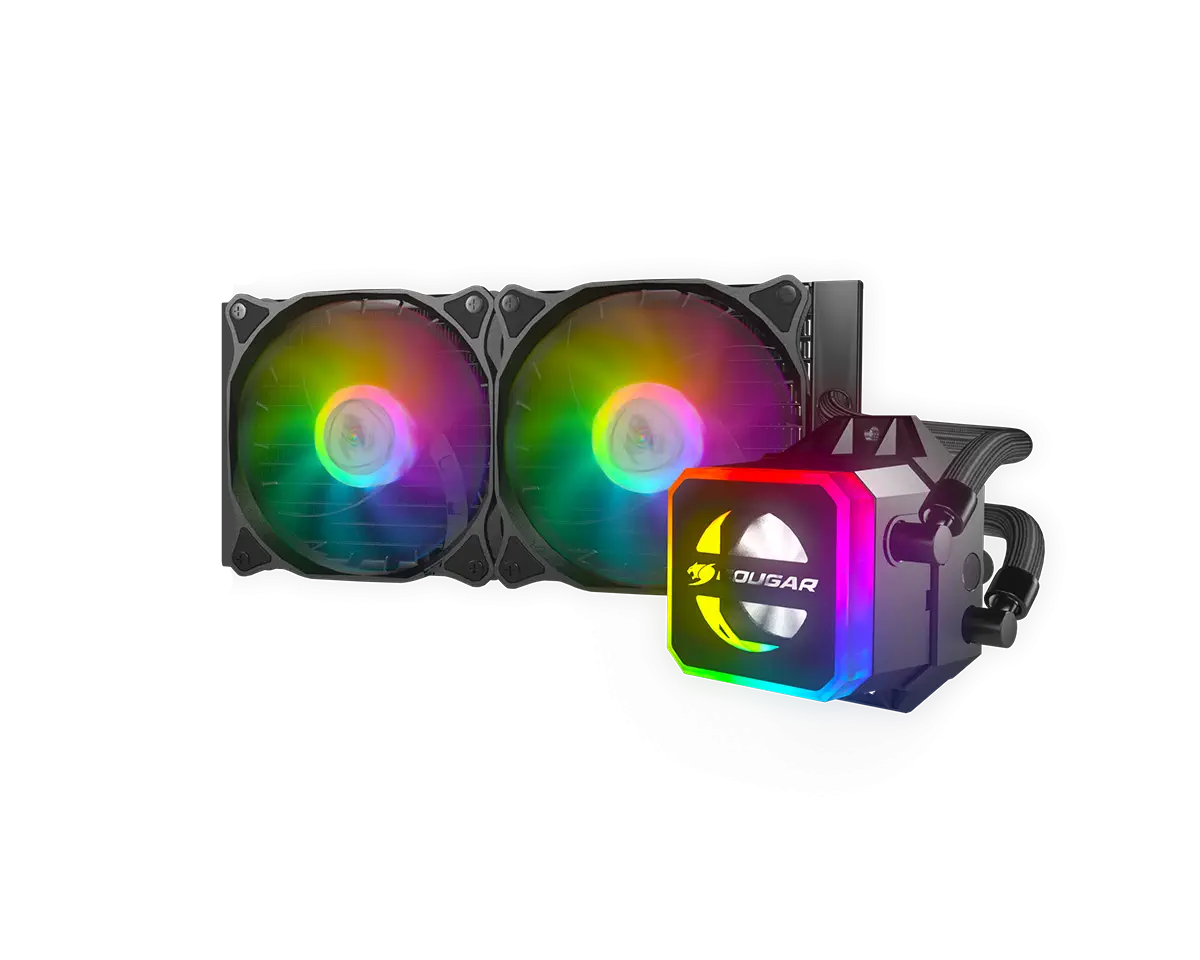 Cougar Helor 240 RL-HLR240-V1 RGB 2 x Fan Sıvı CPU Soğutucusu