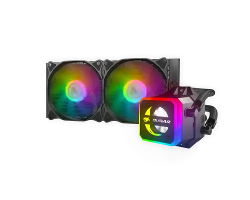 Cougar Helor 240 RL-HLR240-V1 RGB 2 x Fan Sıvı CPU Soğutucusu 