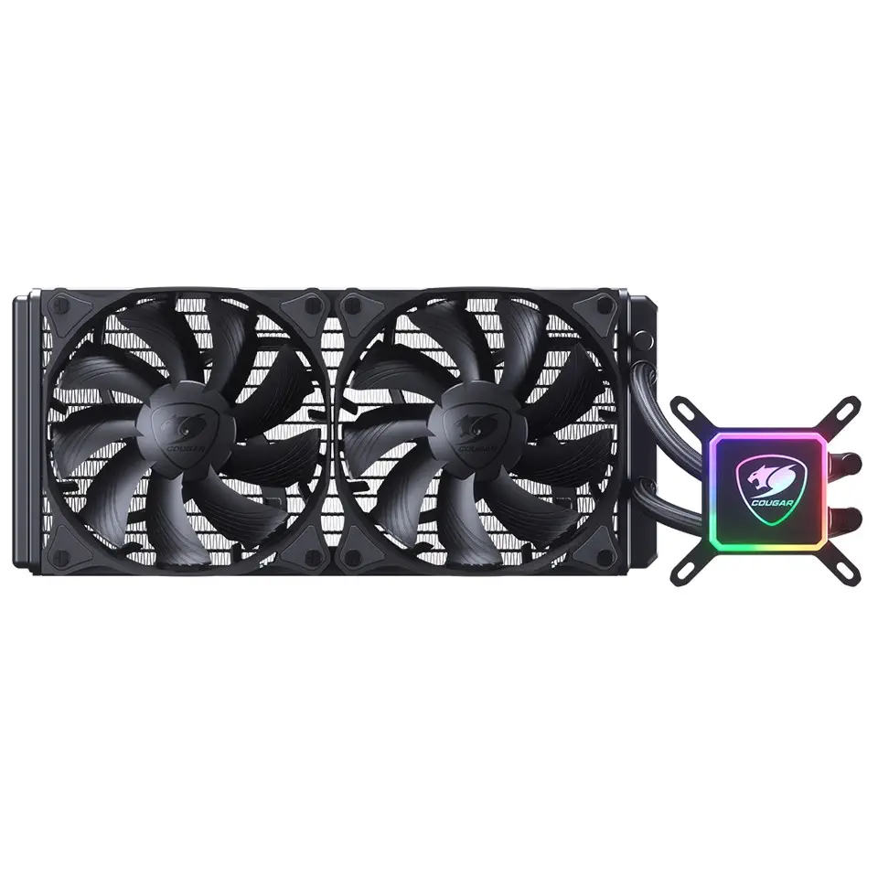 Cougar AQUA 280 CGR-AQUA-280 RGB 2 x Fan Sıvı CPU Soğutucusu