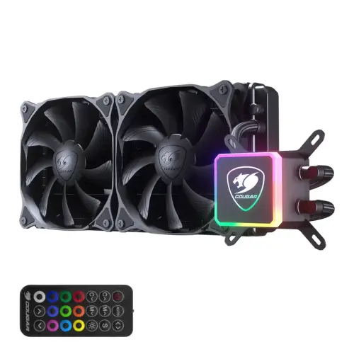 Cougar AQUA 280 CGR-AQUA-280 RGB 2 x Fan Sıvı CPU Soğutucusu 