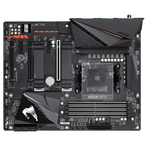 Gigabyte B550 AORUS PRO AC AMD B550 Soket AM4 DDR4 5400(OC)MHz ATX Gaming (Oyuncu) Anakart