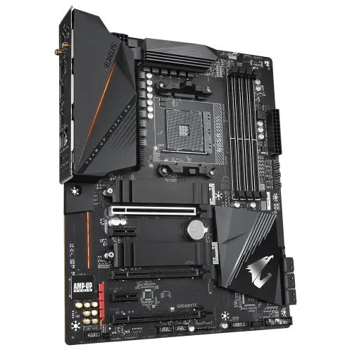 Gigabyte B550 AORUS PRO AC AMD B550 Soket AM4 DDR4 5400(OC)MHz ATX Gaming (Oyuncu) Anakart