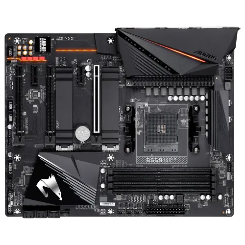 Gigabyte B550 AORUS PRO AMD B550 Soket AM4 DDR4 5400(OC)MHz ATX Gaming (Oyuncu) Anakart