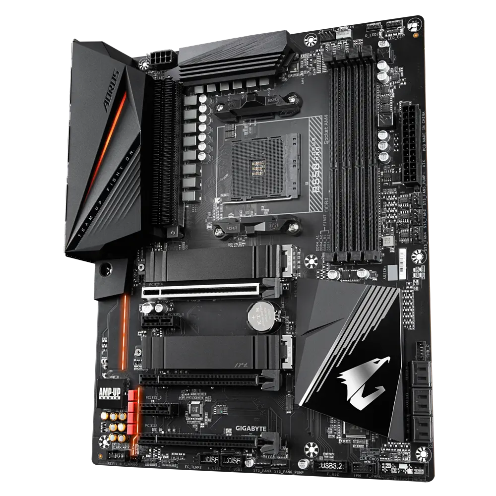 Gigabyte B550 AORUS PRO AMD B550 Soket AM4 DDR4 5400(OC)MHz ATX Gaming (Oyuncu) Anakart