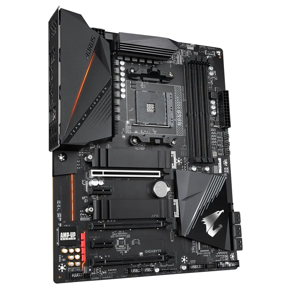 Gigabyte B550 AORUS PRO AMD B550 Soket AM4 DDR4 5400(OC)MHz ATX Gaming (Oyuncu) Anakart