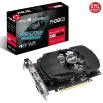 ASUS Phoenix PH-RX550-4G-EVO Radeon RX 550 4GB GDDR5 128Bit DX12 Gaming (Oyuncu) Ekran Kartı