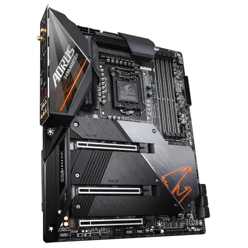 Gigabyte Z490 Aorus Master Intel Z490 Soket 1200 DDR4 5000(OC)MHz ATX Gaming (Oyuncu) Anakart