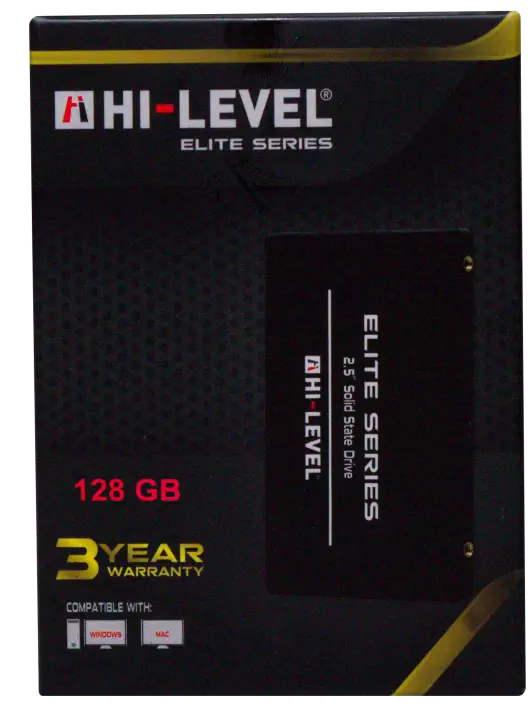 Hi-Level Elite HLV-SSD30ELT/128G 128GB 560/540MB/s 2.5″ SATA3 SSD Disk