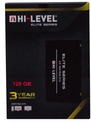 Hi-Level Elite HLV-SSD30ELT/128G 128GB 560/540MB/s 2.5″ SATA3 SSD Disk