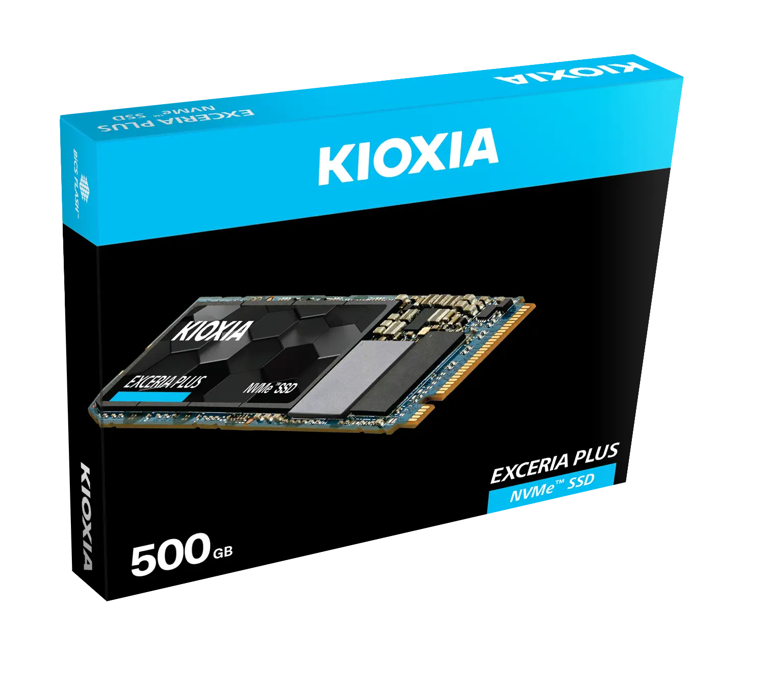 Kioxia Exceria Plus LRD10Z500GG8 500GB 3400/2500MB/sn NVMe PCIe M.2 SSD Disk