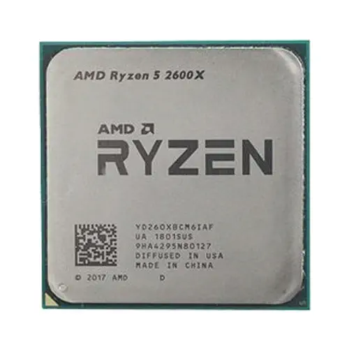 AMD Ryzen 5 2600X Tray Soket AM4 3.60GHz-4.20GHz 6 Çekirdek 19MB Kutusuz İşlemci