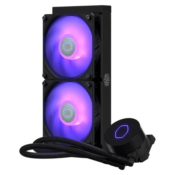 Cooler Master MasterLiquid ML240L V2 RGB MLW-D24M-A18PC-R2 240mm (2x120m) RGB Fan İşlemci Sıvı Soğutucu