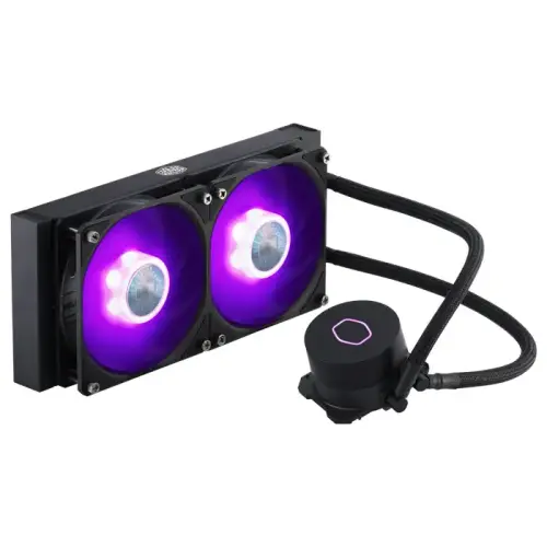 Cooler Master MasterLiquid ML240L V2 RGB MLW-D24M-A18PC-R2 240mm (2x120m) RGB Fan İşlemci Sıvı Soğutucu