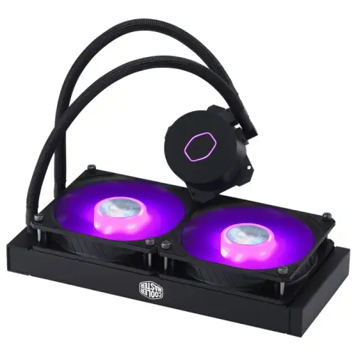 Cooler Master MasterLiquid ML240L V2 RGB MLW-D24M-A18PC-R2 240mm (2x120m) RGB Fan İşlemci Sıvı Soğutucu