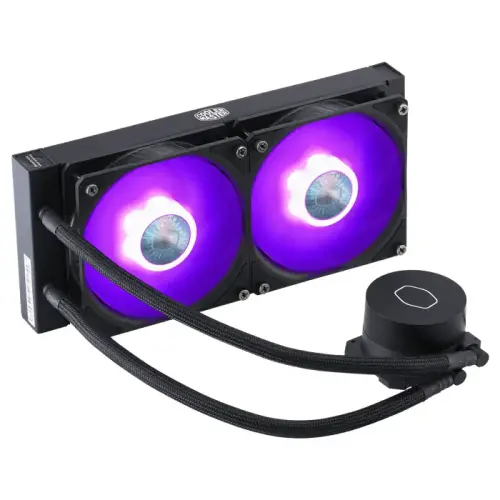 Cooler Master MasterLiquid ML240L V2 RGB MLW-D24M-A18PC-R2 240mm (2x120m) RGB Fan İşlemci Sıvı Soğutucu