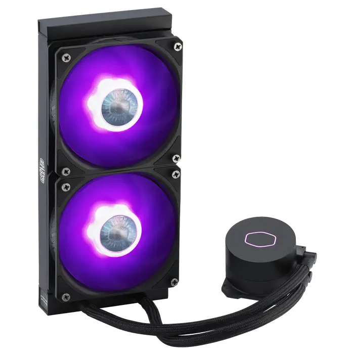Cooler Master MasterLiquid ML240L V2 RGB MLW-D24M-A18PC-R2 240mm (2x120m) RGB Fan İşlemci Sıvı Soğutucu