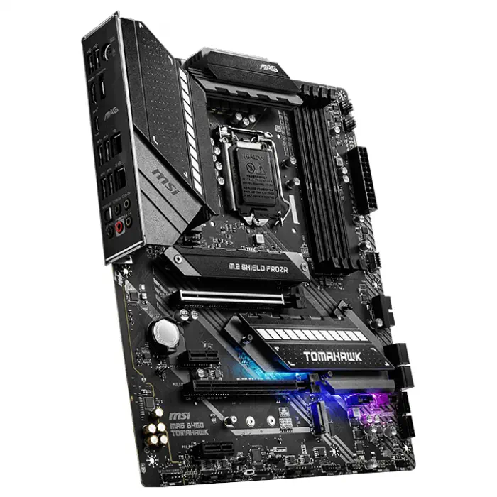 MSI MAG B460 TOMAHAWK Intel B460 Soket 1200 DDR4 2933MHz ATX Gaming (Oyuncu) Anakart