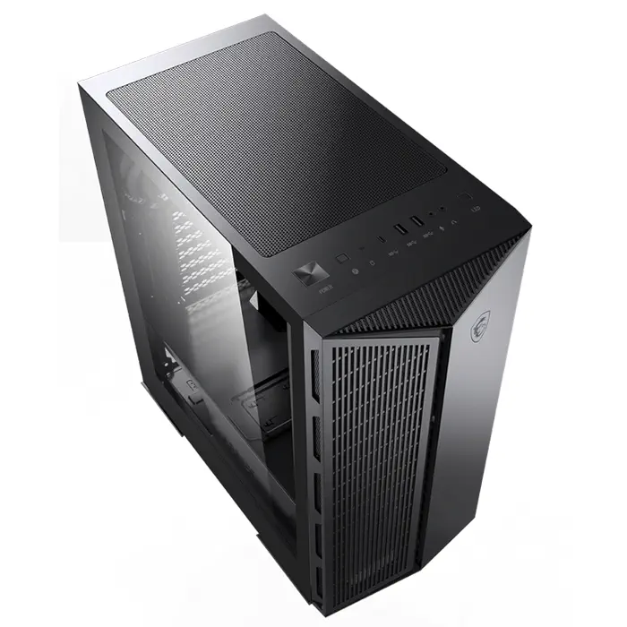 MSI MPG GUNGNIR 110M USB 3.2 Type-C Temperli Cam ATX Mid-Tower Gaming (Oyuncu) Kasa