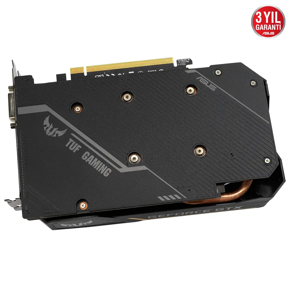 ASUS TUF-GTX1650-4GD6-GAMING GeForce GTX 1650 4GB GDDR6 128Bit DX12 Gaming (Oyuncu) Ekran Kartı