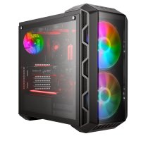 Cooler Master H500-TG MCM-H500-IGNB75-S02 750W 80+ Dahili PSU`lu Gaming (Oyuncu) Mid Tower Kasa