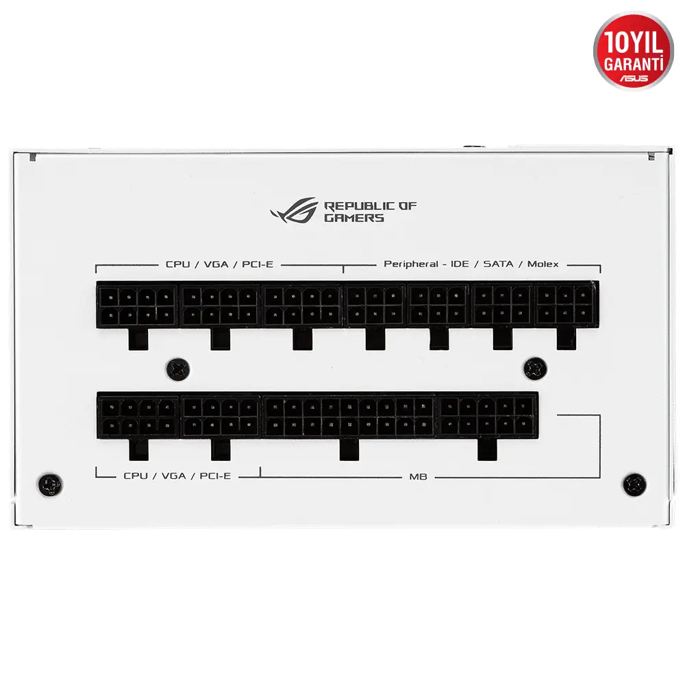 Asus ROG-STRIX-850G-WHITE 850W 80+ Gold 135mm Full Modüler Power Supply