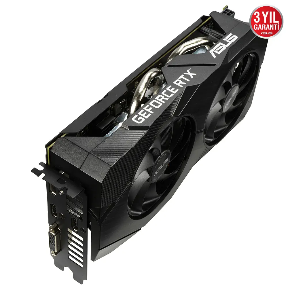 Asus DUAL-RTX2060S-O8G-EVO-V2 GeForce RTX 2060 Super 8GB GDDR6 256Bit DX12 Gaming (Oyuncu) Ekran Kartı