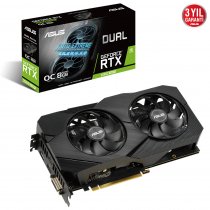 Asus DUAL-RTX2060S-O8G-EVO-V2 GeForce RTX 2060 Super 8GB GDDR6 256Bit DX12 Gaming (Oyuncu) Ekran Kartı