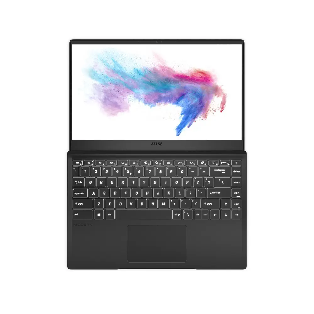 MSI Modern 14 B10RASW-205XTR I5-10210U 8GB 256GB SSD 2GB  MX330 14″ Full HD FreeDOS Notebook