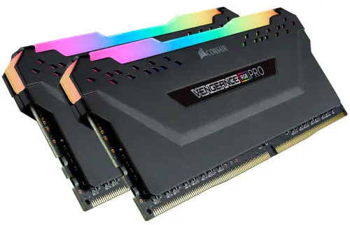 Corsair Vengeance RGB PRO CMW32GX4M2Z3600C18 32GB (2x16GB) DDR4 3600Mhz CL18 Siyah Gaming Ram (Bellek)