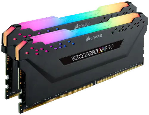 Corsair Vengeance RGB PRO CMW32GX4M2Z3600C18 32GB (2x16GB) DDR4 3600Mhz CL18 Siyah Gaming Ram (Bellek)