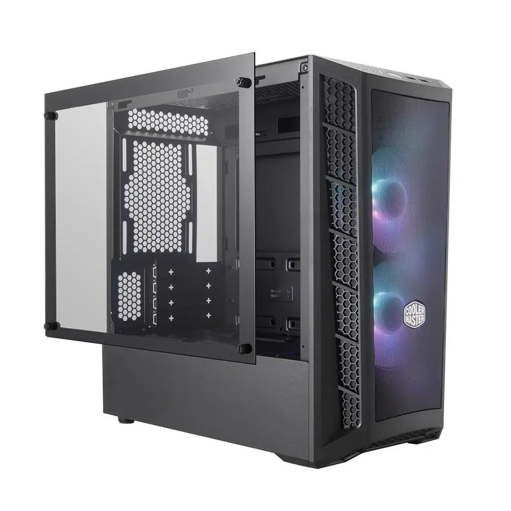 Cooler Master MasterBox MB311L RGB 600W Mesh Temperli Cam mATX Mini Tower Kasa
