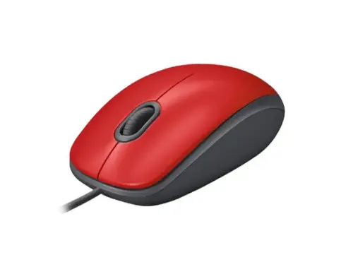 Logitech M110 Silent 910-005489 1000DPI Optik Kırmızı Kablolu Mouse