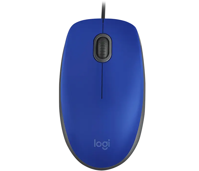 Logitech M110 Silent 910-005488 1000DPI Optik Mavi Kablolu Mouse