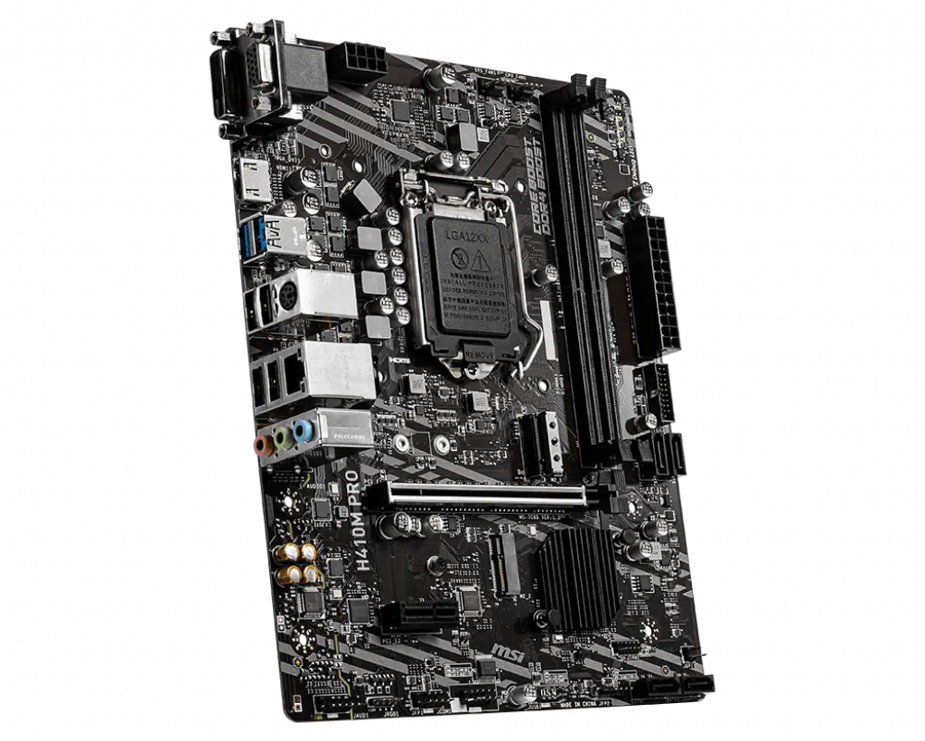 MSI H410M PRO Intel H410 Soket 1200 DDR4 2933Mhz mATX Gaming (Oyuncu) Anakart