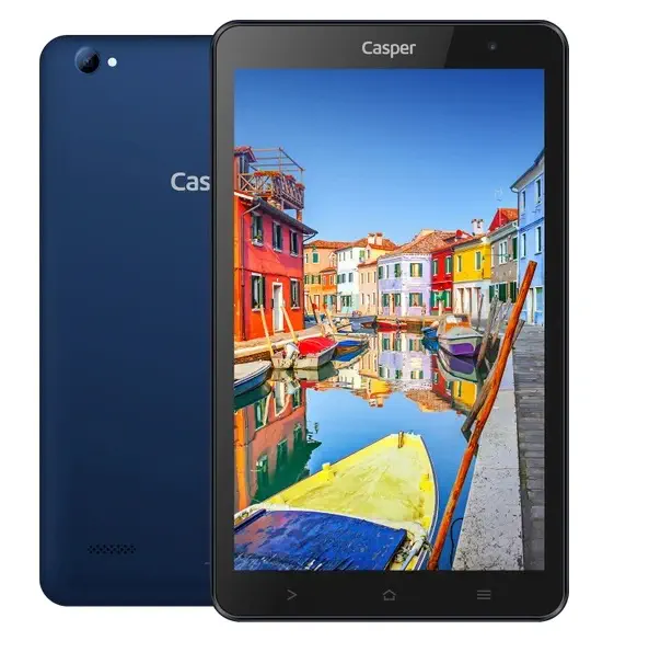 Casper S38 Plus 32 GB 8″ Tablet Mavi - Distribütör Garantili