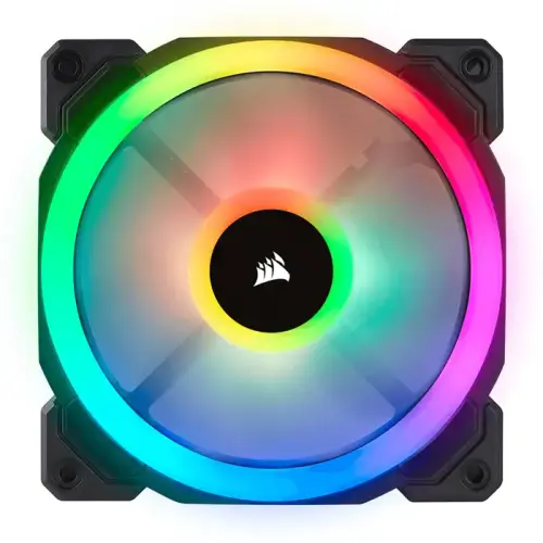 Corsair CO-9050072-WW LL120 RGB Dual Light Loop PWM 120mm 3`lü Kasa Fanı