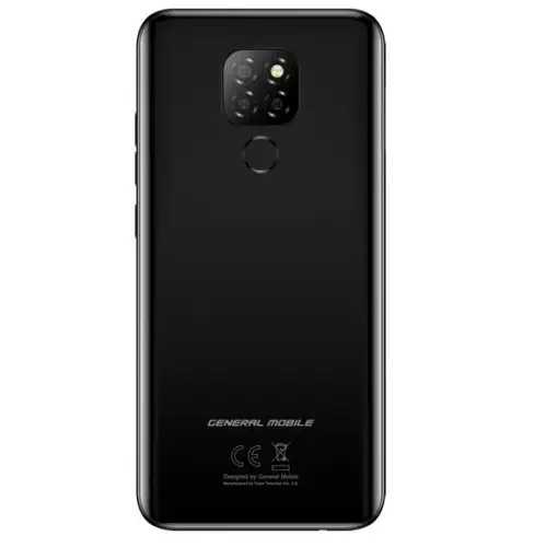 General Mobile GM 20 Siyah Cep Telefonu - Distribütör Garantili