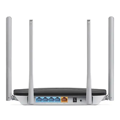 TP-Link Mercusys AC12 4 Port 1200 Mbps Dual Band Kablosuz Router