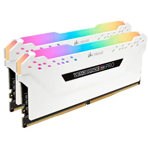 Corsair Vengeance RGB Pro CMW16GX4M2D3600C18W 16GB (2x8GB) DDR4 DRAM 3600MHz CL18 Gaming Ram (Bellek)