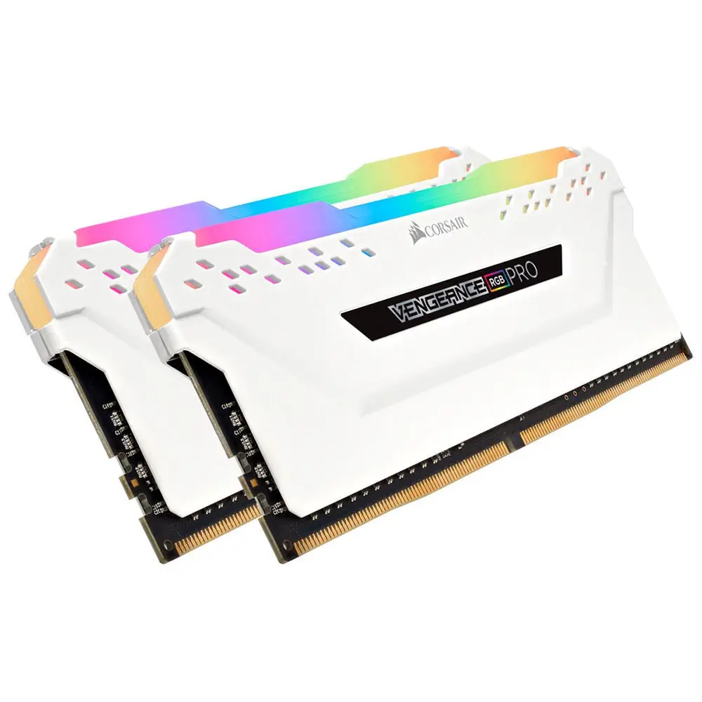 Corsair Vengeance RGB Pro CMW16GX4M2D3600C18W 16GB (2x8GB) DDR4 DRAM 3600MHz CL18 Gaming Ram (Bellek)