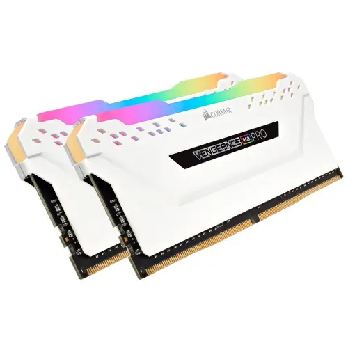 Corsair Vengeance RGB Pro CMW16GX4M2D3600C18W 16GB (2x8GB) DDR4 DRAM 3600MHz CL18 Gaming Ram (Bellek)