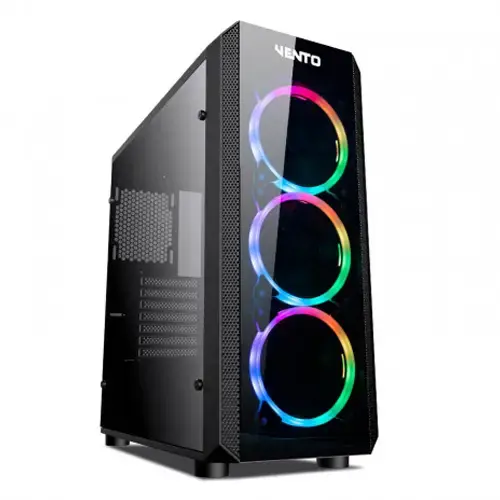 Vento VG04FE 3x120mm RGB Fan USB 3.0 ATX Mid-Tower Gaming (Oyuncu) Kasa