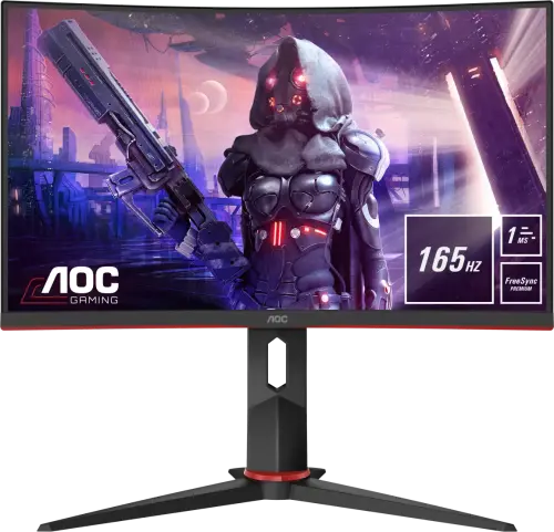AOC C24G2U 23,6″ 165 Hz 1ms FreeSync Premium WLED VA Full HD Curved Gaming Monitör