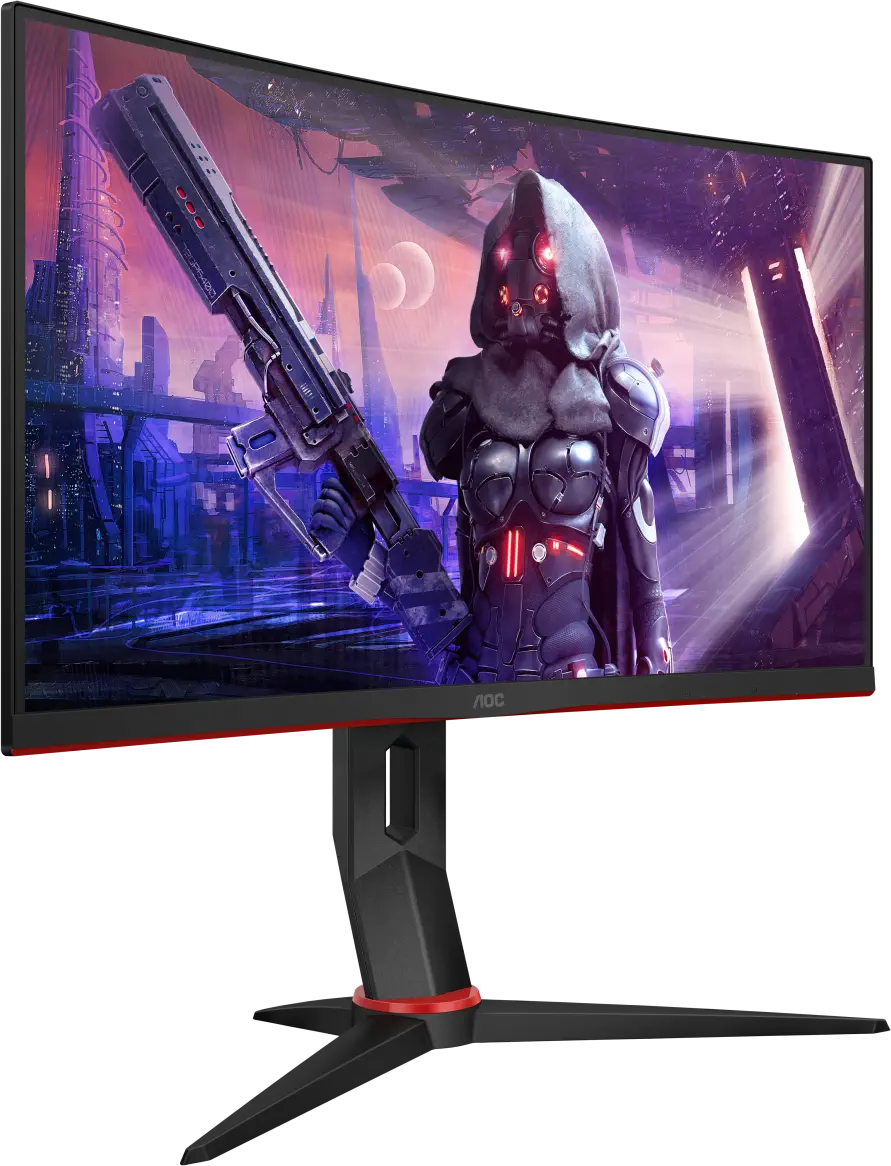 AOC C24G2U 23,6″ 165 Hz 1ms FreeSync Premium WLED VA Full HD Curved Gaming Monitör