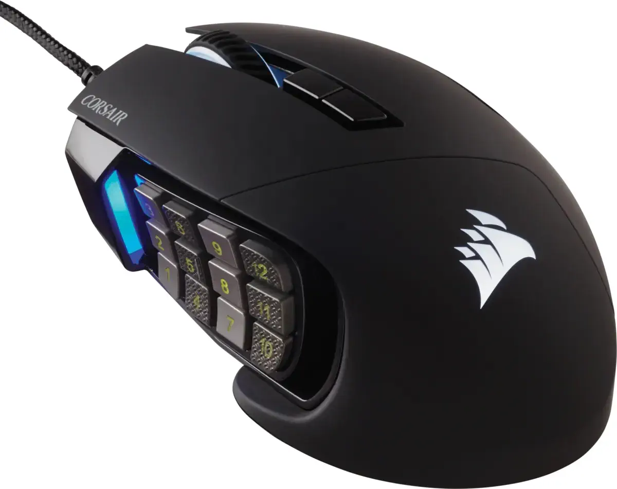 Corsair Scimitar RGB Elite CH-9304211-EU 18.000 DPI 17 Tuş Optik Kablolu Gaming (Oyuncu) Mouse