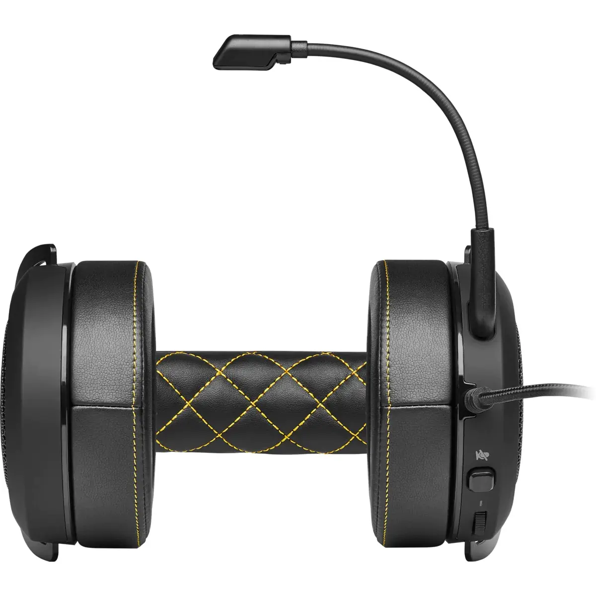 Corsair HS60 Pro Surround Sarı CA-9011214-EU 7.1 Surround Mikrofonlu Kablolu Gaming (Oyuncu) Kulaklık