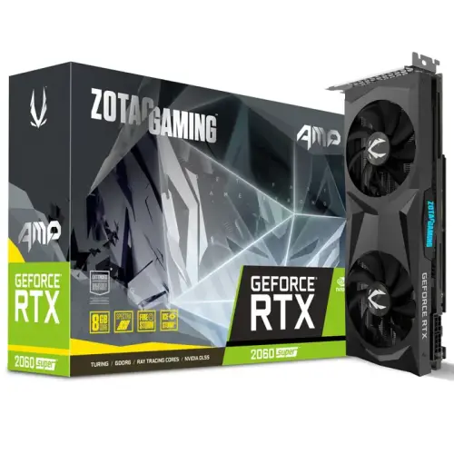 Zotac Gaming GeForce RTX 2060 Super AMP ZT-T20610D-10P 8GB GDDR6 256Bit DX12 Gaming (Oyuncu) Ekran Kartı