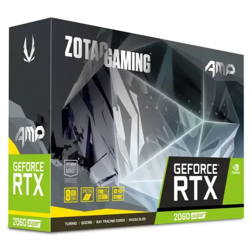 Zotac Gaming GeForce RTX 2060 Super AMP ZT-T20610D-10P 8GB GDDR6 256Bit DX12 Gaming (Oyuncu) Ekran Kartı