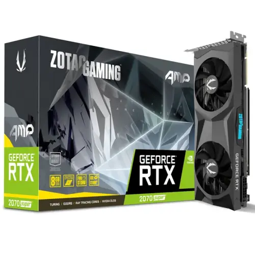 Zotac Gaming GeForce RTX 2070 Super AMP ZT-T20710D-10P 8GB GDDR6 256Bit DX12 Gaming (Oyuncu) Ekran Kartı
